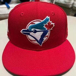 In store hatclub pickup 1993 Blue Jay World Series side patch hat size 7 1/2.